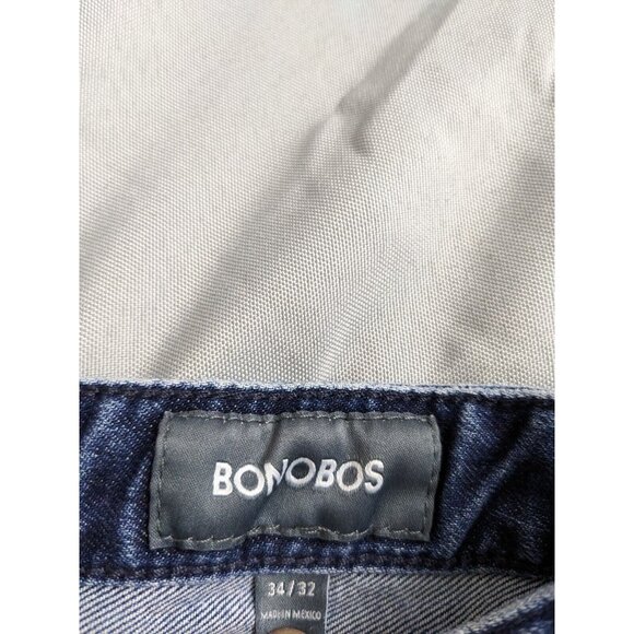 Bonobos Jeans Blue Jetsetter Medium Wash Cotton Blend Mens Size 34X31 - Picture 5 of 9